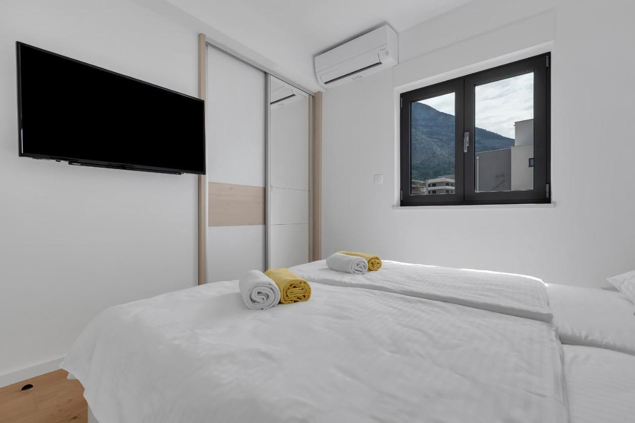 Luxury Apartment Adriasun Free Beach Parking Makarska Extérieur photo